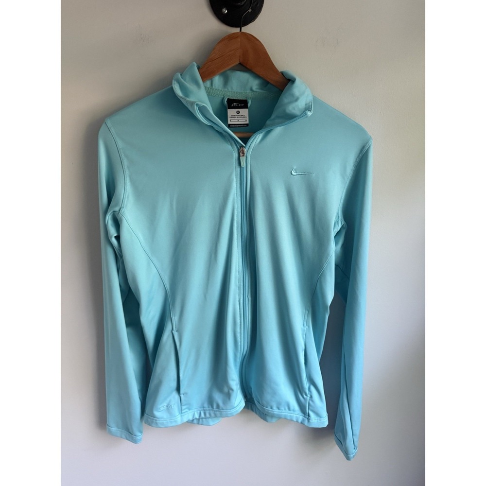 Nike Dri-Fit Women's Lightweight Running Jacket Aqua M